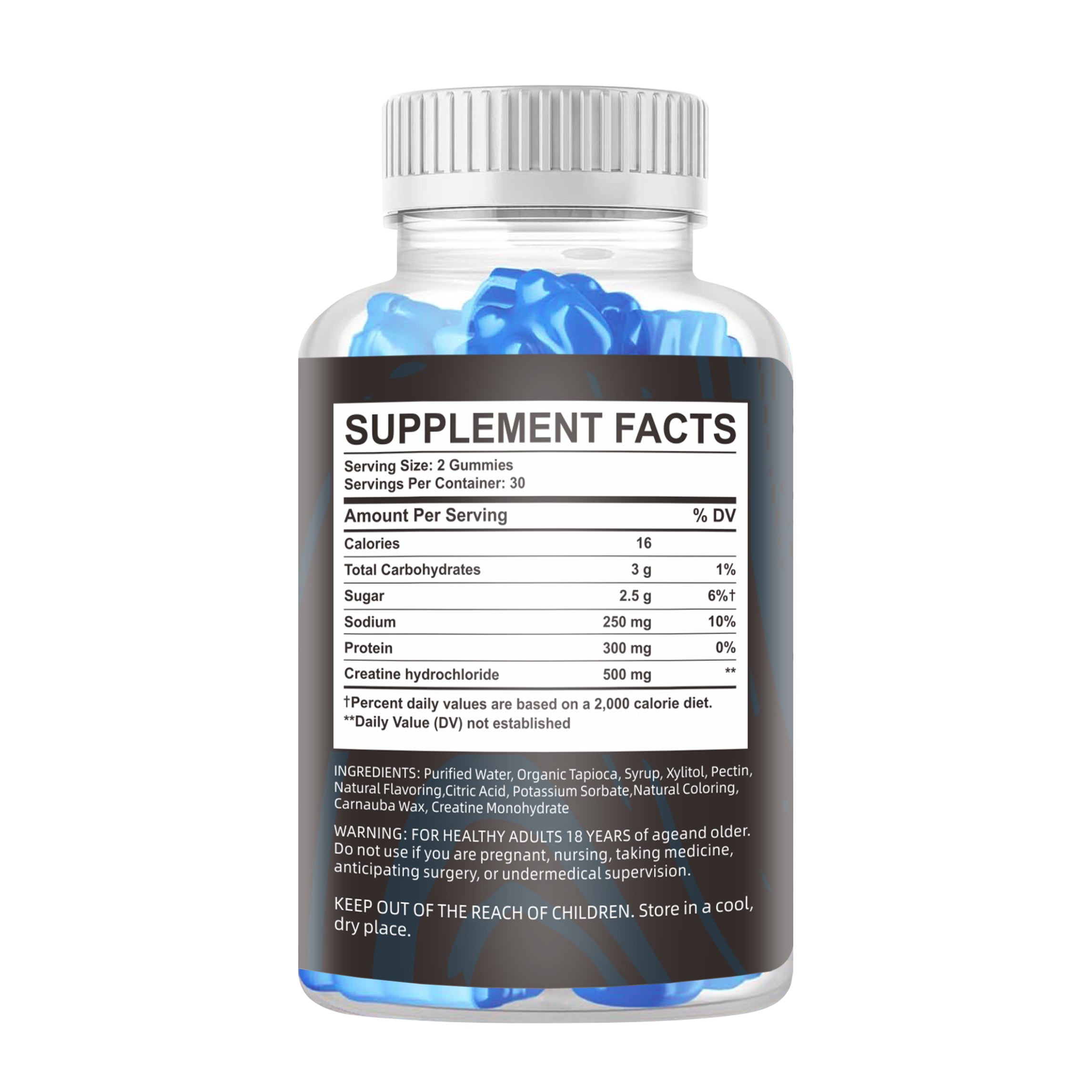 ABOK Creatine Infused Gummies - Boost Performance for Mind & Body