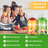 ABOK Adult & Kids Fruits & Veggies Gummies - Delicious and Nutritious Daily Boost