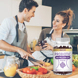 ABOK Probiotic Gummies - 500 Million CFU + Prebiotic for Optimal Gut Health