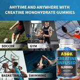 ABOK Creatine Infused Gummies - Boost Performance for Mind & Body