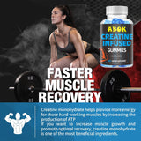 ABOK Creatine Infused Gummies - Boost Performance for Mind & Body